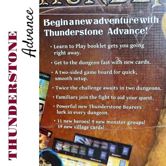 THUNDERSTONE ADVANCE TOWERS OF RUIN MIKE ELLIOTT AEG 2012 Deck Building Game - Picture 3 of 10
